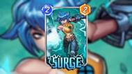 Surge will be the first card of the Marvel Snap X-Men season (Image via Nuverse)